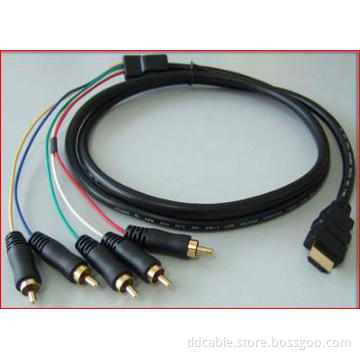 HDMI to 5RCA Cable